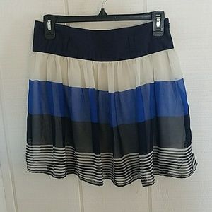 Cute blue and white skirt